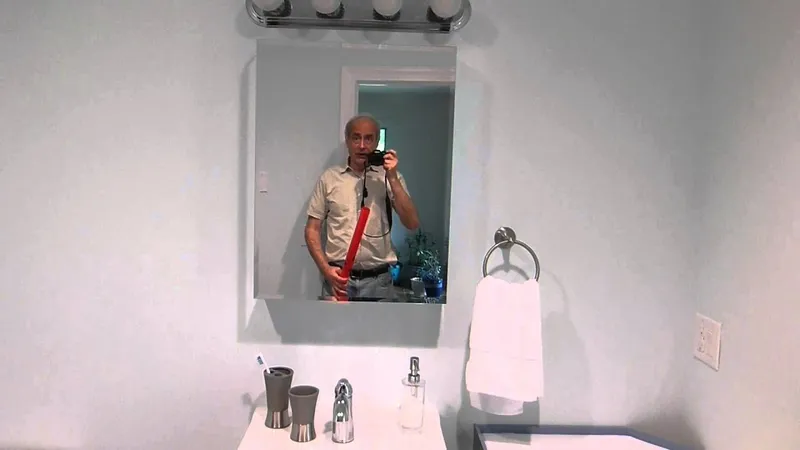 How Much Can You See with a Mirror?